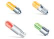 T-1 3/4 Sub-Miniature Flange LED Replacement Lamps