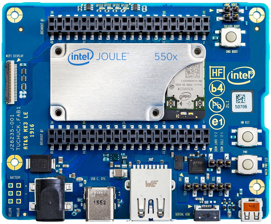 Intel® Joule™ 550x Developer Kit with Expansion Board