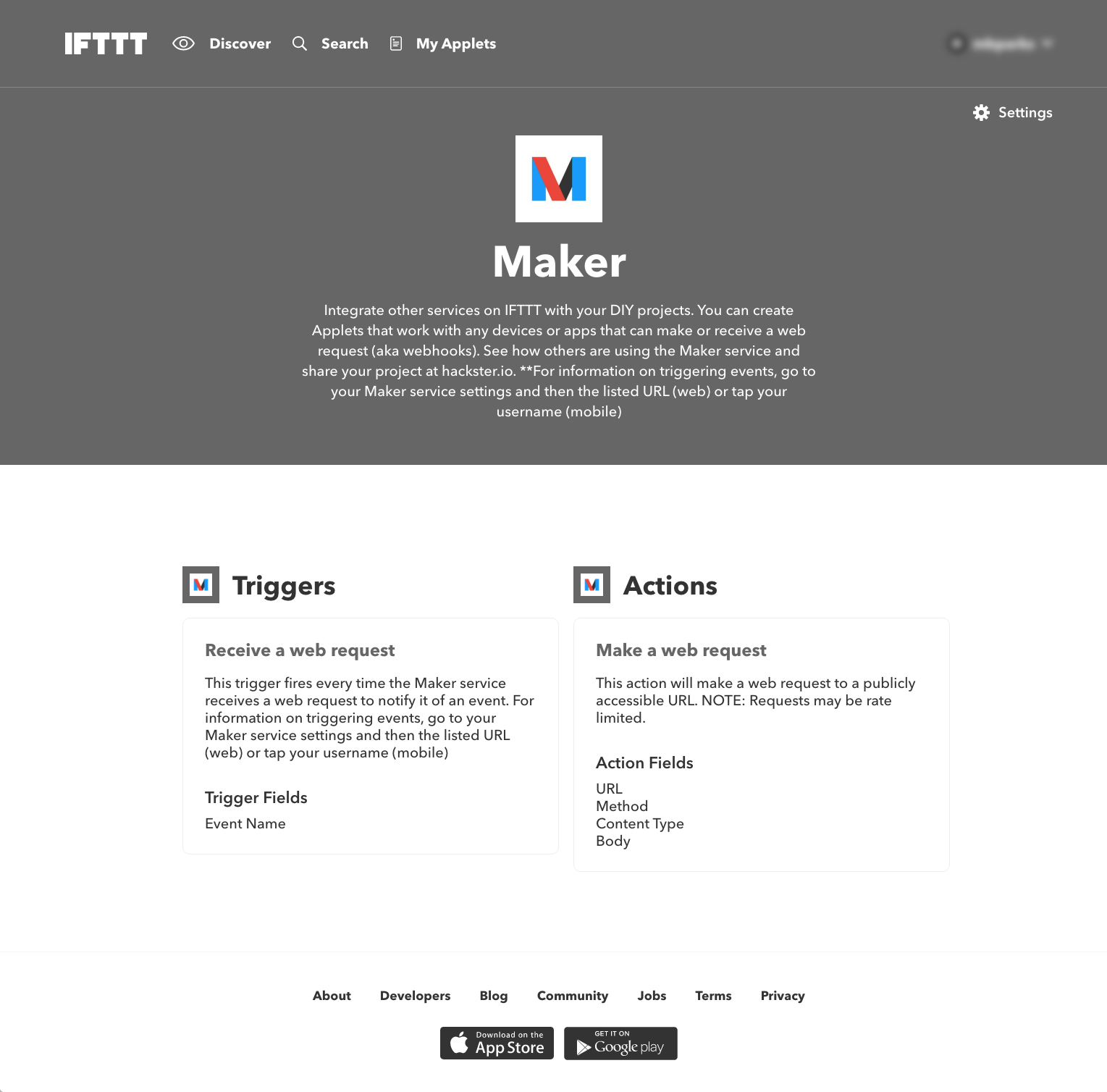 IFTTT platform