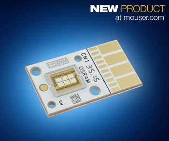 Mouser Electronics Now Shipping OSRAM OSTAR Projection Power LEDs