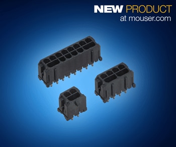 TE Connectivity's ELCON Micro Power Connectors, Now at Mouser, Offer High Current Density in Standard Pitch